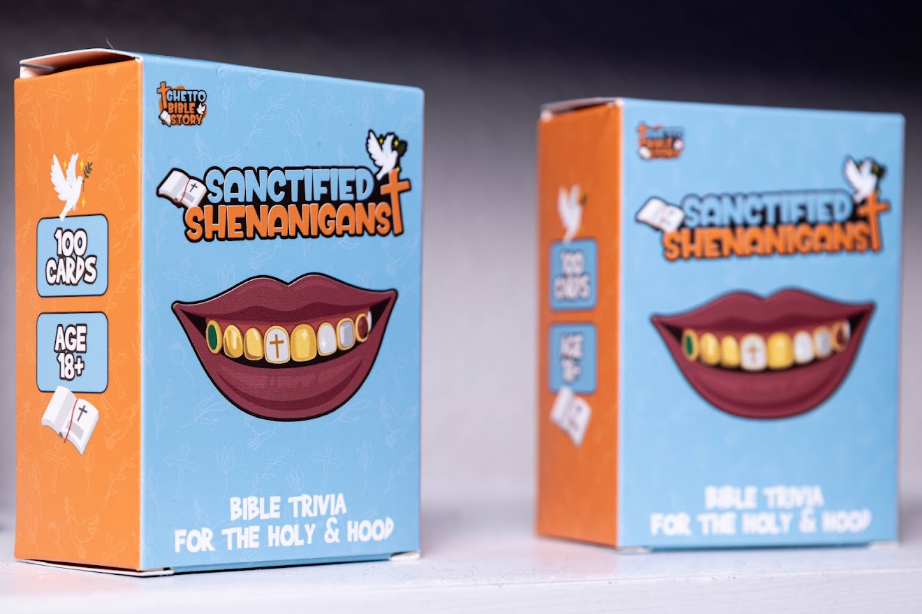 The Holy & Hood Game Night Bundle (2 Cards 1 Book)