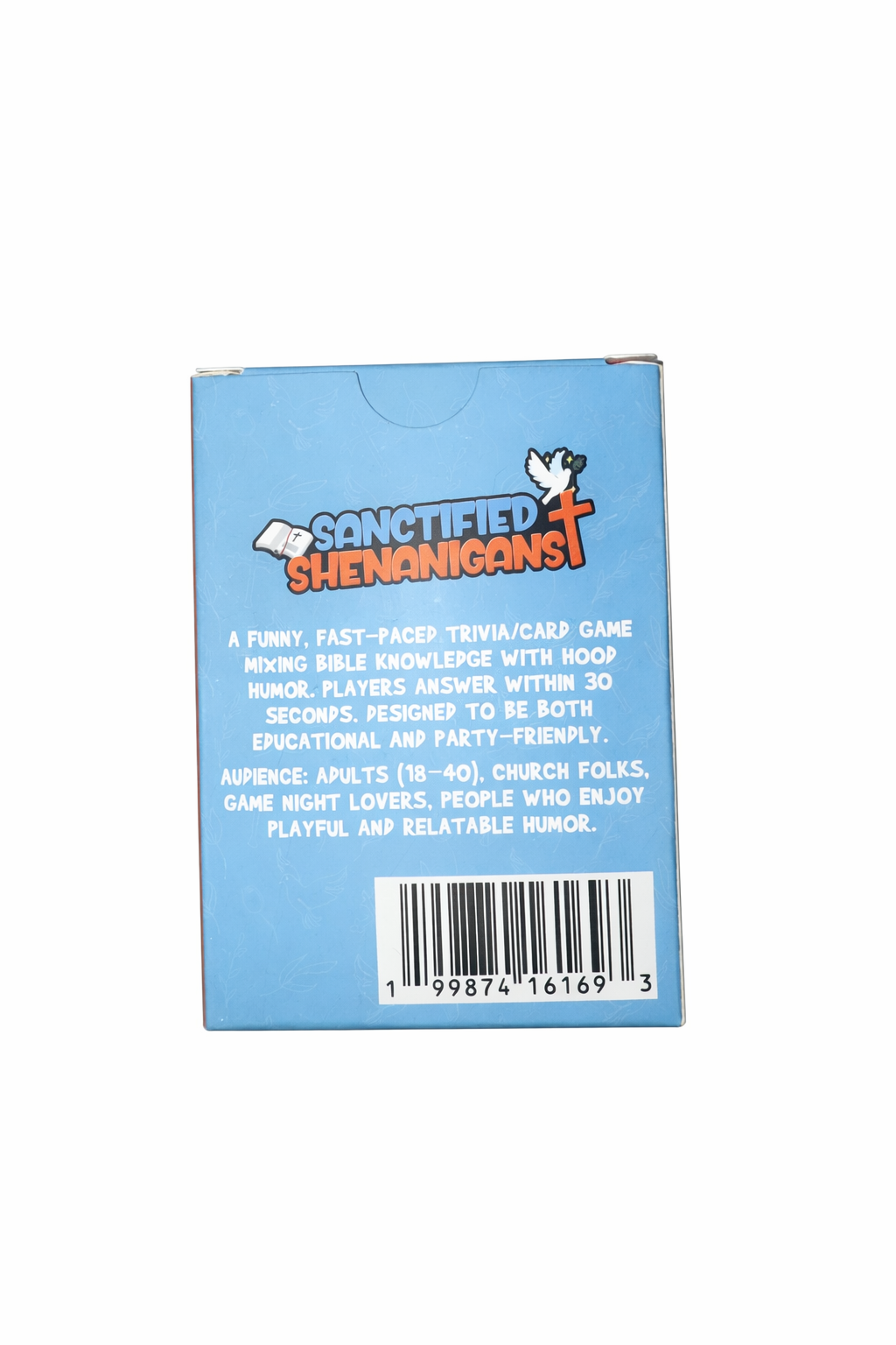 Sanctified Shenanigans™ Bible Trivia for the Holy & Hood (100 Cards)