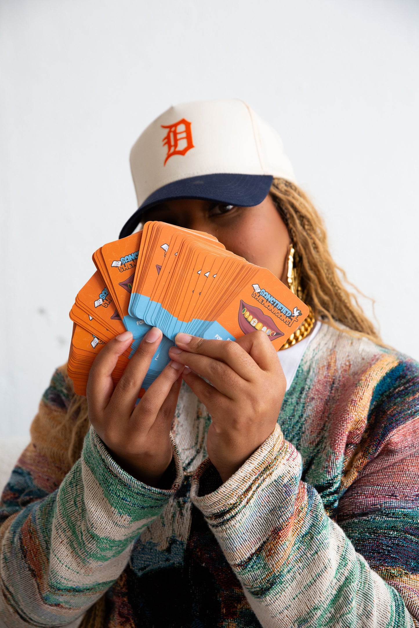 Sanctified Shenanigans™ Bible Trivia for the Holy & Hood (100 Cards)